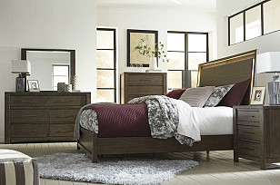 Camilone - Dark Gray Queen Bed