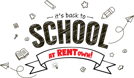 It's back to school at RENTown!