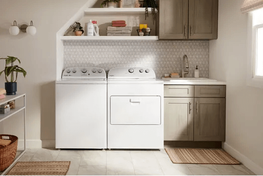 Whirlpool Removable Agitator and Auto Dry Set