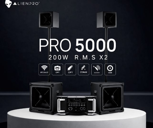 Alien Pro 200W Speakers with Subwoofers