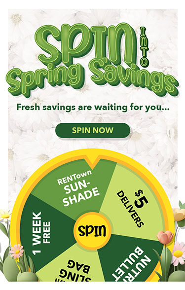 Spin into spring savings! Fresh savings are waiting for you...