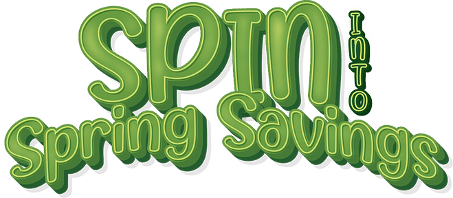 Spin into spring savings