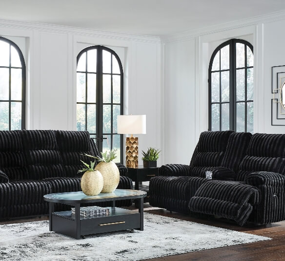 Rhine Falls Power Reclining Sofa & Loveseat