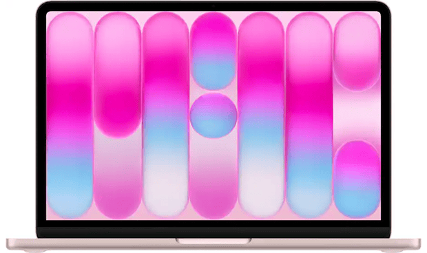 MacBook Neo 13-inch in Indigo, Blush, or Silver