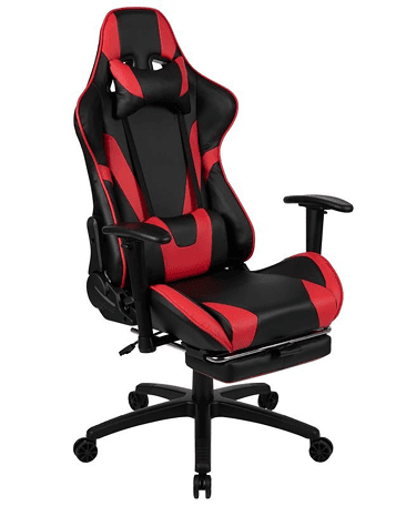 OSC Designs Gaming Chair - Red/Black